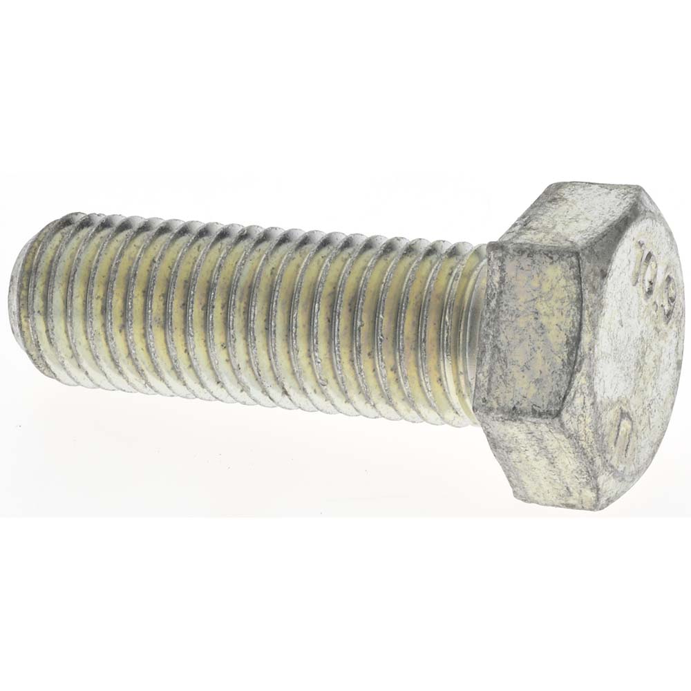 Value Collection 44634 Hex Head Cap Screw M20 x 2.50 x 60 mm, Grade 10.9 Steel, Zinc-Plated