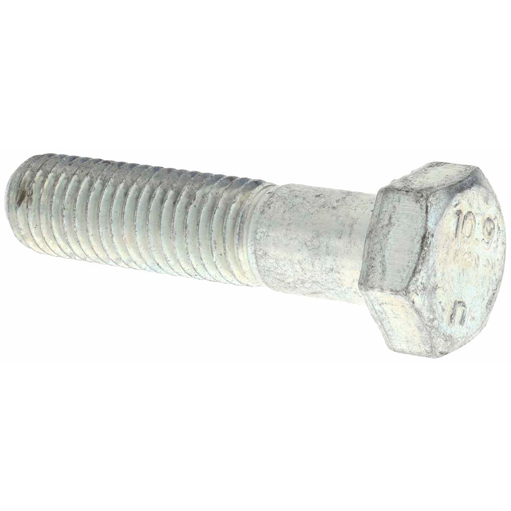 Value Collection 44522 Hex Head Cap Screw M14 x 2.00 x 60 mm, Grade 10.9 Steel, Zinc-Plated
