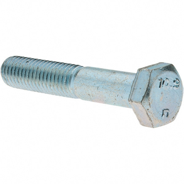 Value Collection 44486 Hex Head Cap Screw M10 x 1.50 x 55 mm, Grade 10.9 Steel, Zinc-Plated