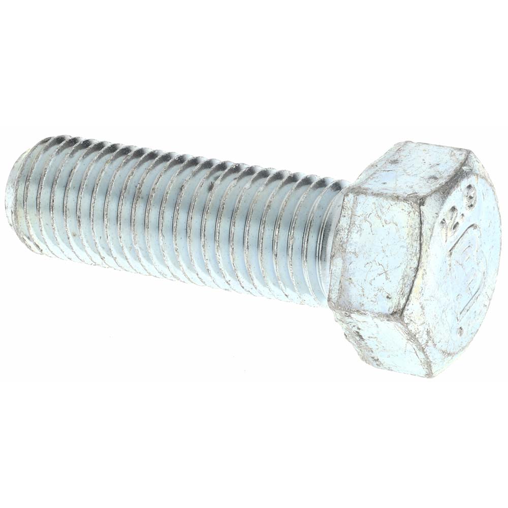 Value Collection 44119 Hex Head Cap Screw M16 x 2.00 x 50 mm, Grade 8.8 Steel, Zinc-Plated