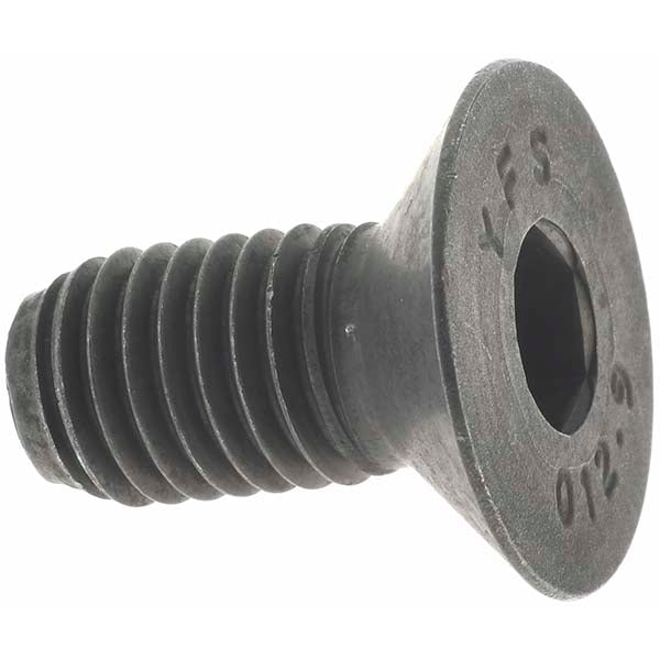 Value Collection 43176 Flat Socket Cap Screw M12x1.75, 12.9 Alloy Steel, Black Oxide Finish