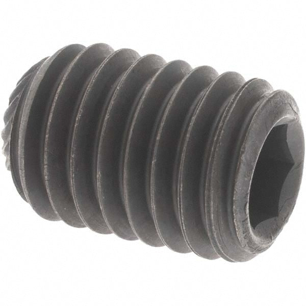 Value Collection 40556 Set Screw 1/2-13 x 3/4", Knurled Cup Point, Alloy Steel, Grade 8