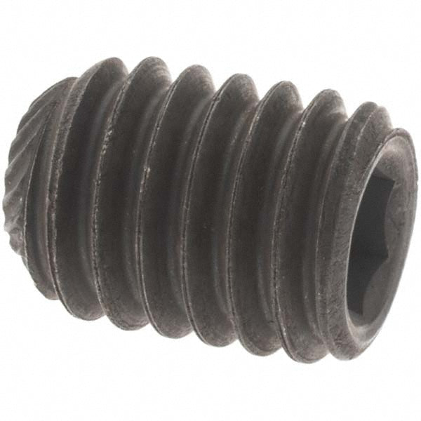 Value Collection 40541 Set Screw 3/8-16 x 1/2", Knurled Cup Point, Alloy Steel, Grade 8