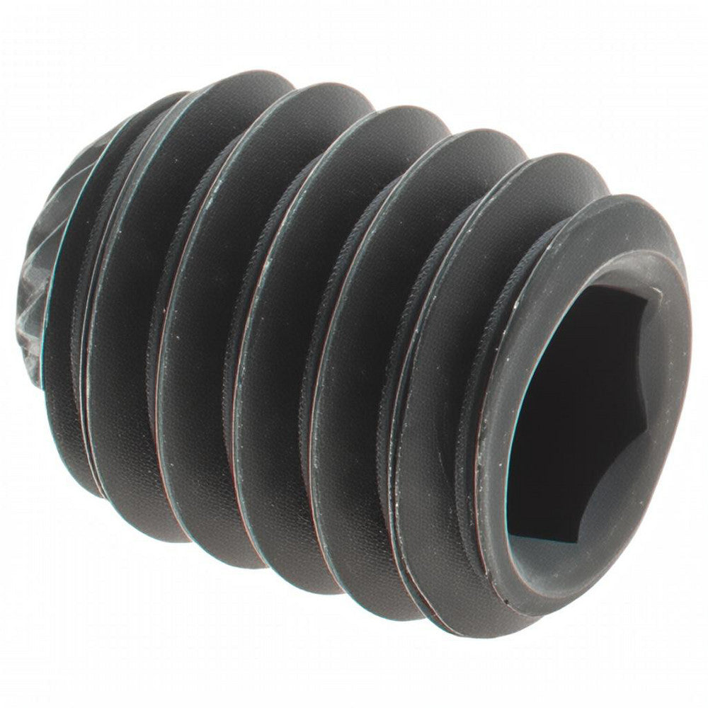 Value Collection 40531 Set Screw 5/16-18, 3/8" Overall Length, Knurled Cup Point, Alloy Steel, Grade 8