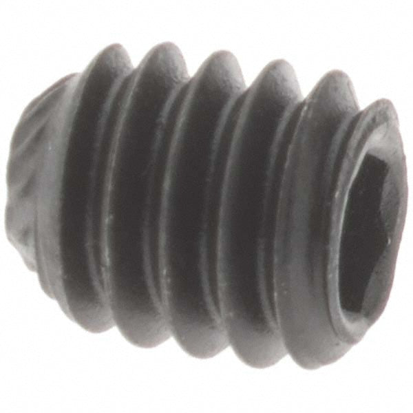 Value Collection 40505 Set Screw #8-32 x 3/16", Knurled Cup Point, Alloy Steel, Grade 8
