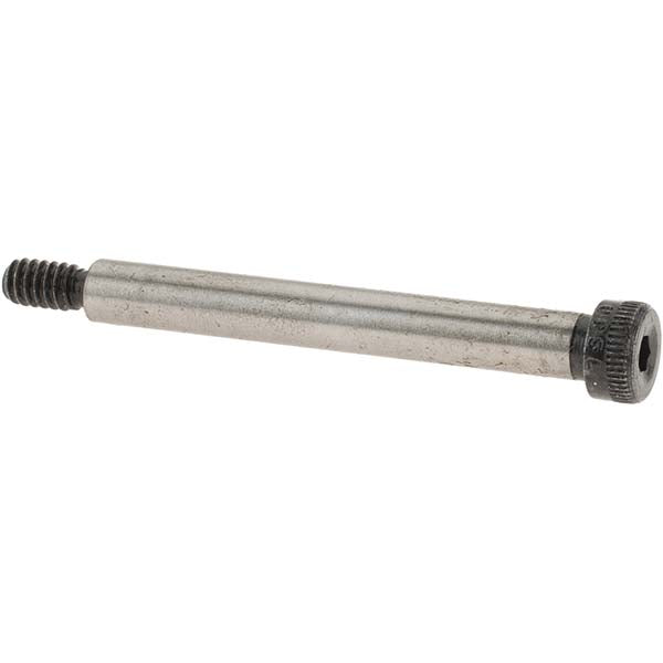 Value Collection -40803-4 Shoulder Screw 1/4" Shoulder Dia, 2" Shoulder Length, #10-24, 4140 Alloy Steel, Hex Socket