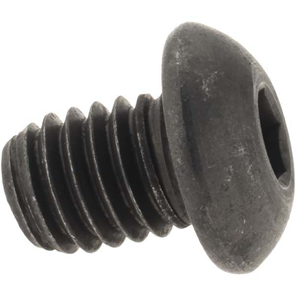 Value Collection 40882 Button Socket Cap Screw 3/8-16 x 1/2, Alloy Steel, Black Oxide Coated