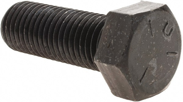 Value Collection 97196 Hex Head Cap Screw 7/8-9 x 2-1/2", Grade 5 Steel, Uncoated