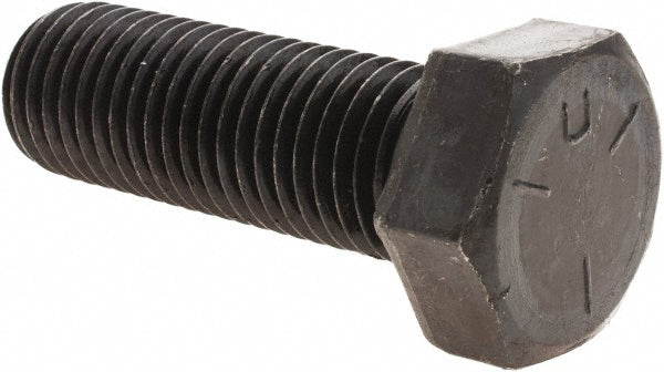Value Collection 97216 Hex Head Cap Screw 1-8 x 3", Grade 5 Steel, Uncoated