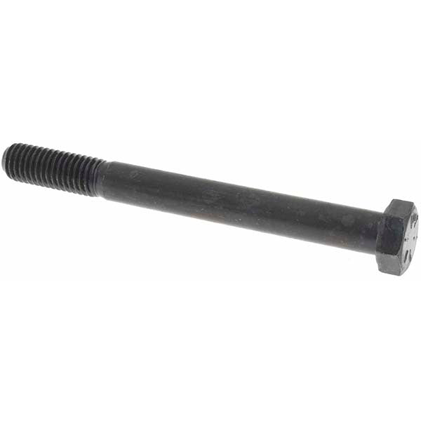 Value Collection 99118 Hex Head Cap Screw 1/2-13 x 5", Grade 8 Steel, Uncoated