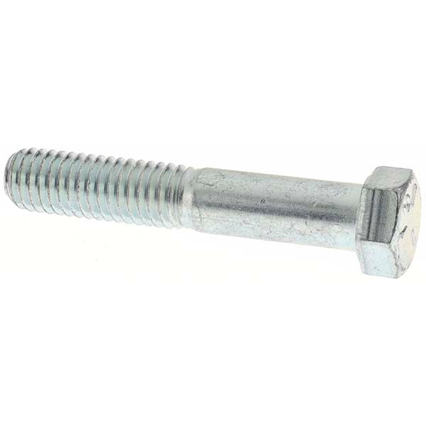 Value Collection MP30085 Hex Head Cap Screw 7/16-14 x 2-1/2", Grade 5 Steel, Zinc-Plated