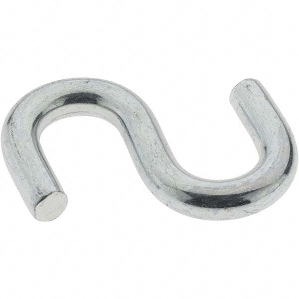 Value Collection C32620 10 Qty 1 Pack Carbon Steel Bright Zinc S-Hook