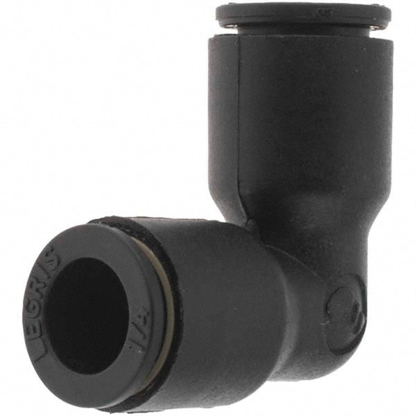 Parker KP23870 Push-To-Connect Tube to Tube Tube Fitting Union, 1/4" Thread, 1/4" OD