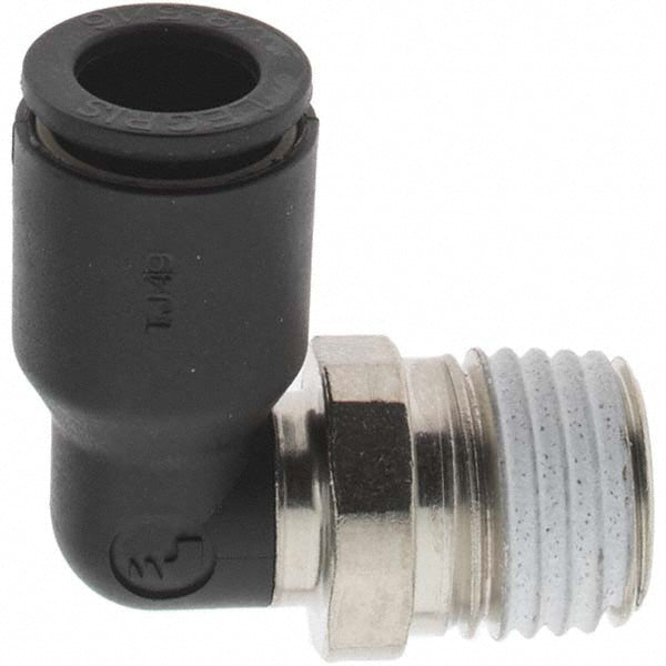 Parker KP23842 Push-To-Connect Tube Fitting Male Elbow, 1/4" Thread, 5/16" OD
