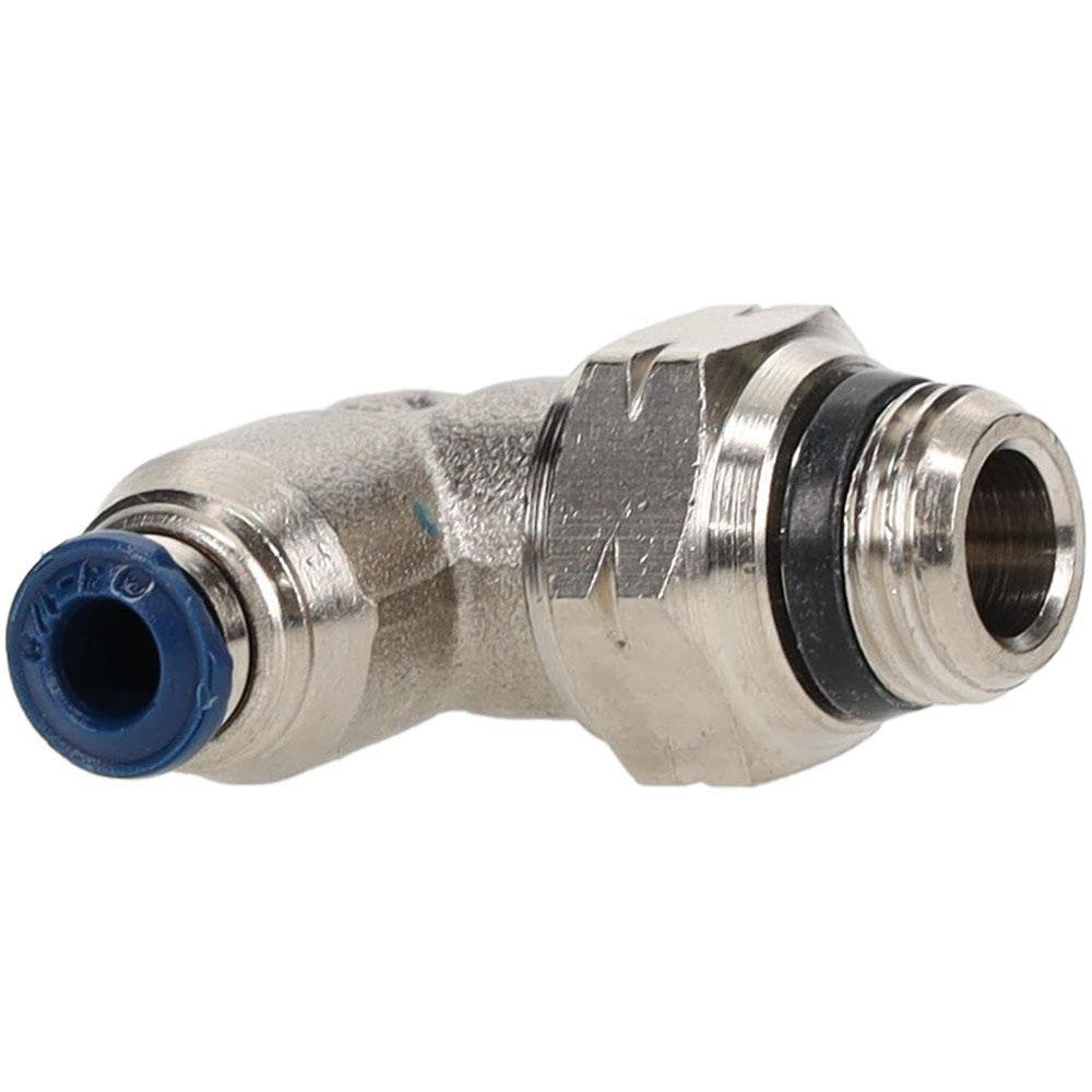 Pro-Source 2555618865PRO Push-To-Connect Tube to Universal Thread Tube Fitting 1/8" Thread, 1/8" OD