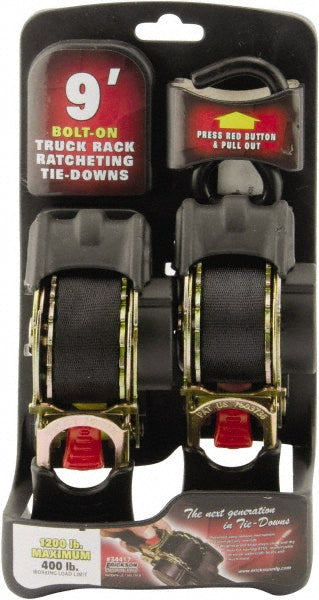 Erickson Manufacturing 34417 Web Sling 1" Wide, 9' Long, 400 lb Vertical, 1,200 lb Choker