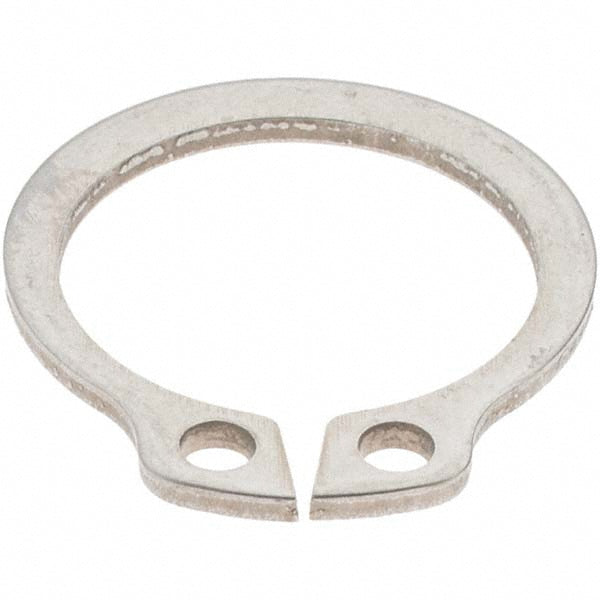 Rotor Clip DSH-14SG External Retaining Ring 13.4 mm Groove Dia, 14 mm Shaft Dia, 420 Stainless Steel, Phosphate Finish
