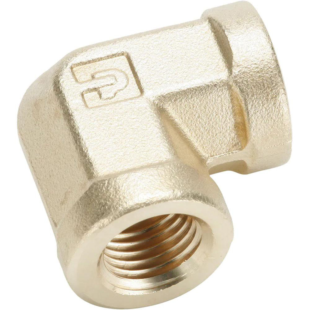 Parker PF-00092 Industrial Pipe 90 ° Female Elbow 1/4" Female Thread, FNPTF