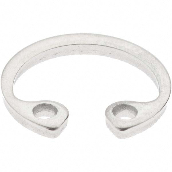 Rotor Clip DHO-10SG External Snap Retaining Ring 10.39 mm Groove Dia, 10 mm Shaft Dia, 420 Stainless Steel, Phosphate Finish