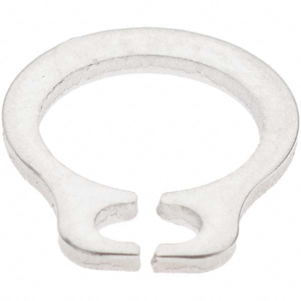 Rotor Clip DSH-6SG External Retaining Ring 5.7 mm Groove Dia, 6 mm Shaft Dia, 420 Stainless Steel