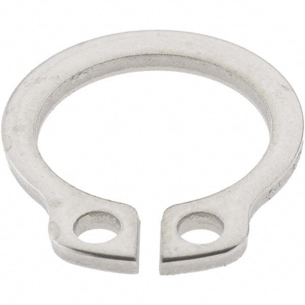 Rotor Clip DSH-10SG External Retaining Ring 9.6 mm Groove Dia, 10 mm Shaft Dia, 420 Stainless Steel