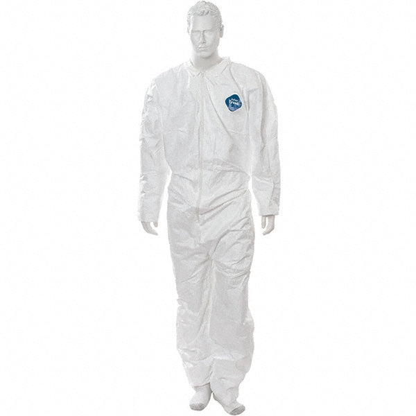 Value Collection CEL-5802M Disposable Coveralls Size Medium, Film Laminate, Zipper Closure