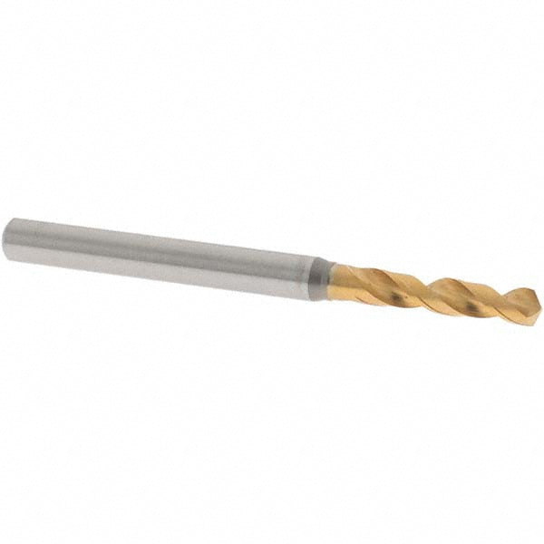 OSG 8595326 Screw Machine Length Drill Bit #30 (0.1285) Dia, 130 deg, Vanadium High Speed Steel