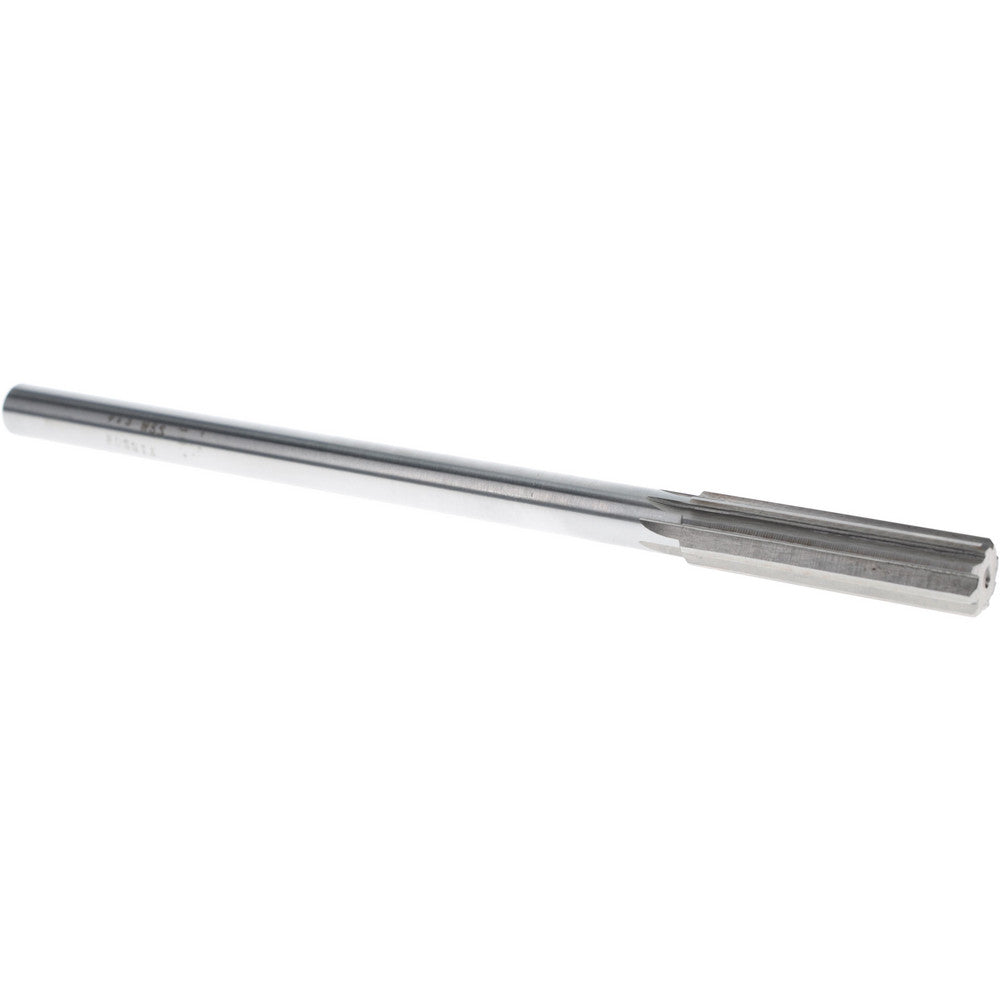 Value Collection SM0501300 Chucking Reamer 13 mm Dia, 8" OAL, 2" Flute Length, Straight Flute, Straight-Cylindrical Shank, HSS