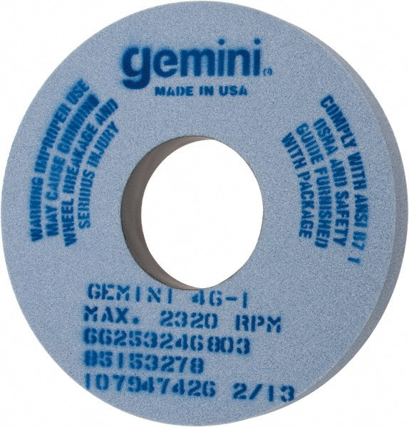 Norton 66253246803 Surface Grinding Wheel 14" Dia, 1-1/2" Thick, 5" Hole, 46 Grit, I Hardness
