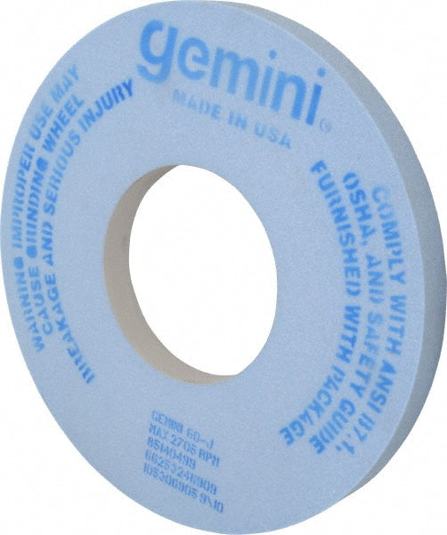 Norton 66253246909 Surface Grinding Wheel 12" Dia, 1" Thick, 5" Hole, 60 Grit, J Hardness