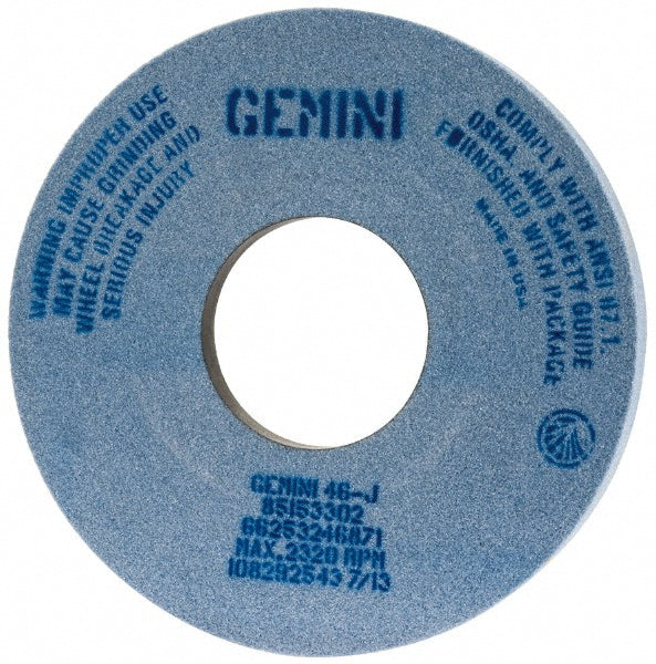 Norton 66253246871 Surface Grinding Wheel 14" Dia, 1-1/2" Thick, 5" Hole, 46 Grit, J Hardness