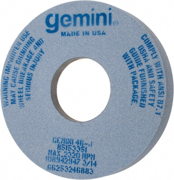 Norton 66253246883 Surface Grinding Wheel 14" Dia, 2" Thick, 5" Hole, 46 Grit, J Hardness