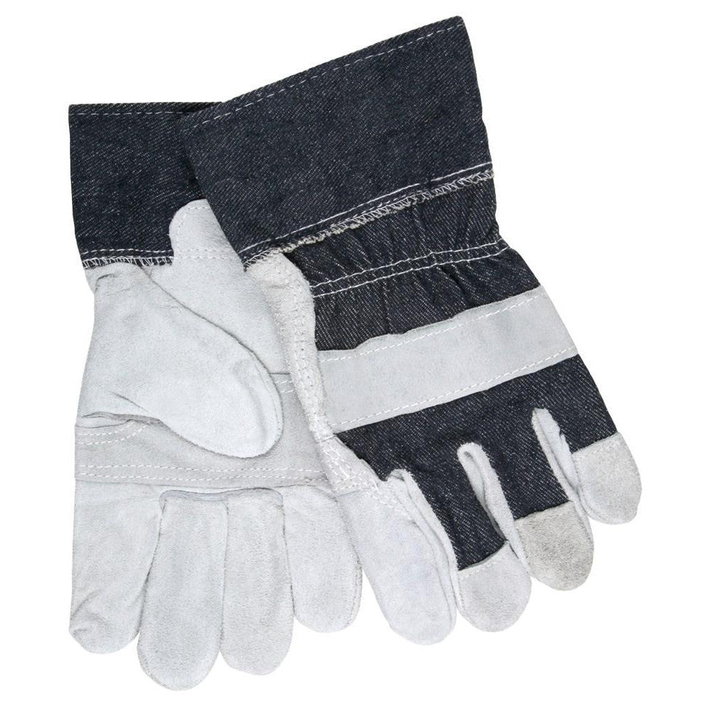 MCR Safety 1220DX Work Gloves Memphis® 1220DX, Size Large, Fleece Lined, Cowhide Leather, General Purpose