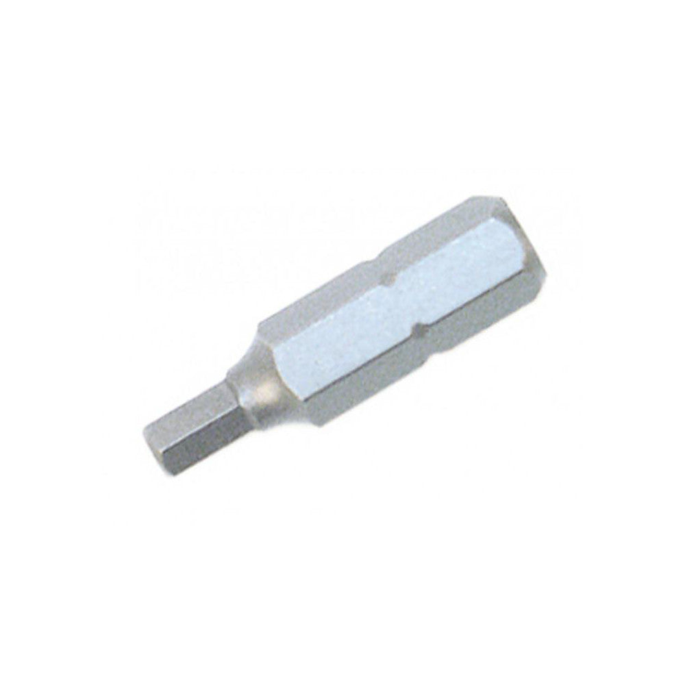 Wiha 71308 Hex Screwdriver Insert Bit 1/4" Drive, 1" OAL