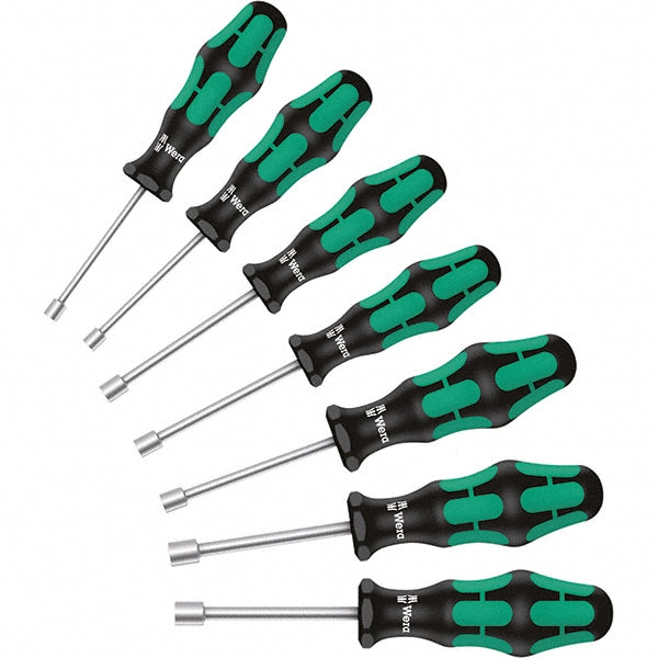 Wera 05029464001 Nut Driver 8 mm Drive, Hollow Shaft, Cushion Grip Handle, 195 mm OAL