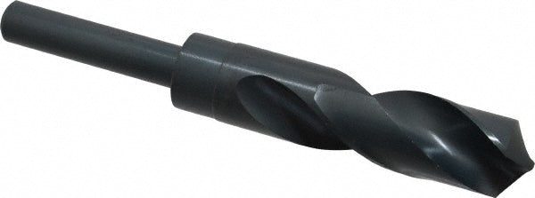 Chicago-Latrobe 55459 Reduced Shank Drill Bit 59/64'' Dia, 1/2'' Shank Dia, 118 °, High Speed Steel