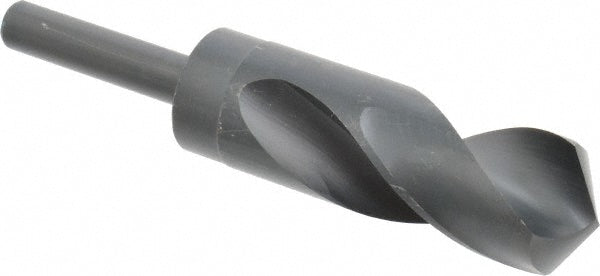Chicago-Latrobe 55480 Reduced Shank Drill Bit 1-1/4'' Dia, 1/2'' Shank Dia, 118 °, High Speed Steel