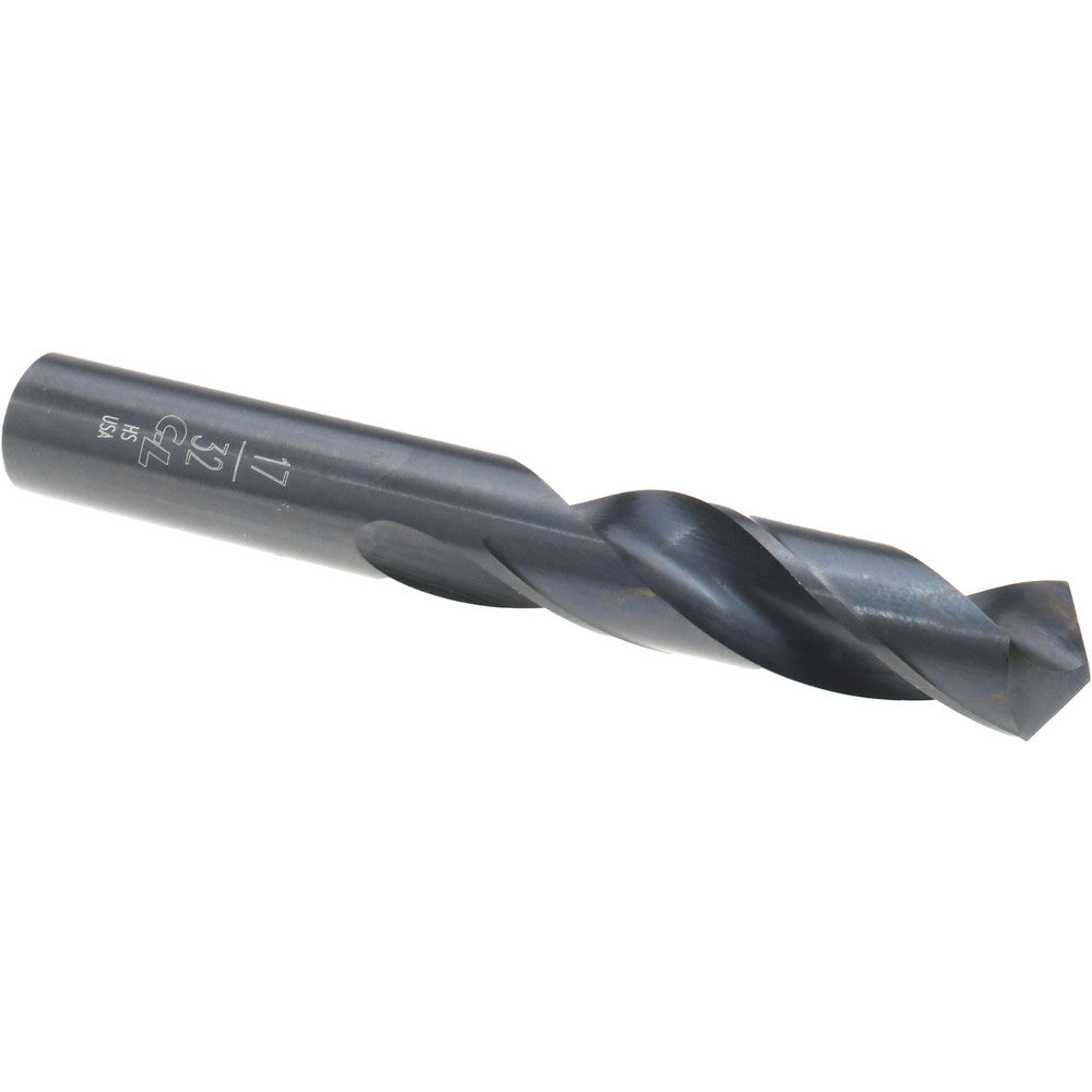 Chicago-Latrobe 48534 Screw Machine Length Drill Bit 17/32" (0.5313) Dia, 118 deg, HSS