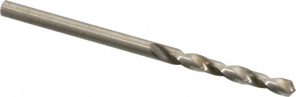 Chicago-Latrobe 48738 Screw Machine Length Drill Bit #38 (0.1015) Dia, 118 deg, HSS