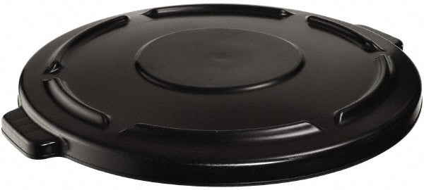 Rubbermaid FG264560BLA BRUTE Heavy-Duty Round Trash/Garbage Lid, 44 Gal, Black