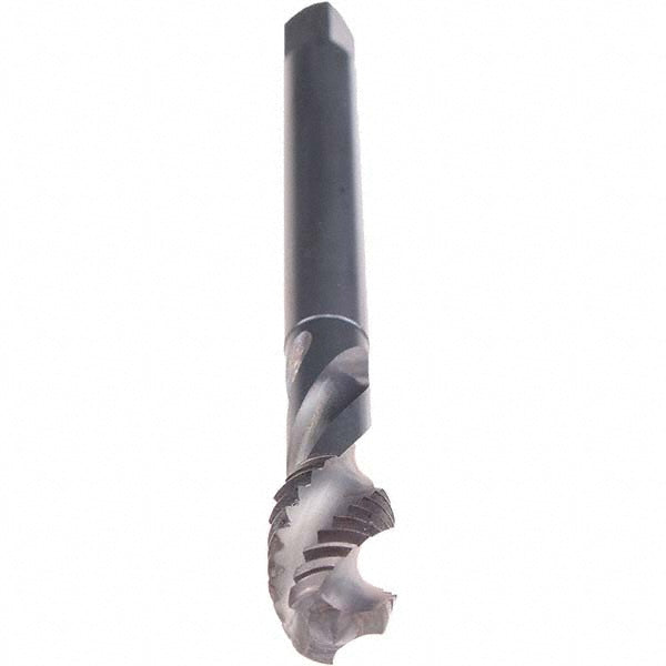Emuge C0503200.0359 Spiral Flute Tap M16x1.50 Metric Fine, 4 Flutes, Modified Bottoming, 6H Class of Fit, Cobalt, Oxide Coated