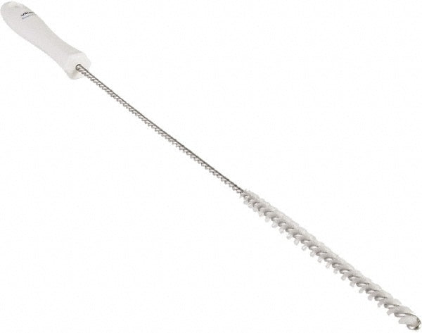 Vikan 53755 Tube Brush, 0.4", 19.7", Stiff, White