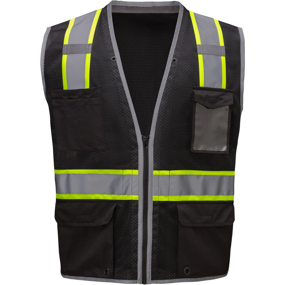 GSS Safety 1715-XXS/XS High Visibility Vest X-Small/2X-Small, General Purpose Vest, ANSI Class 1