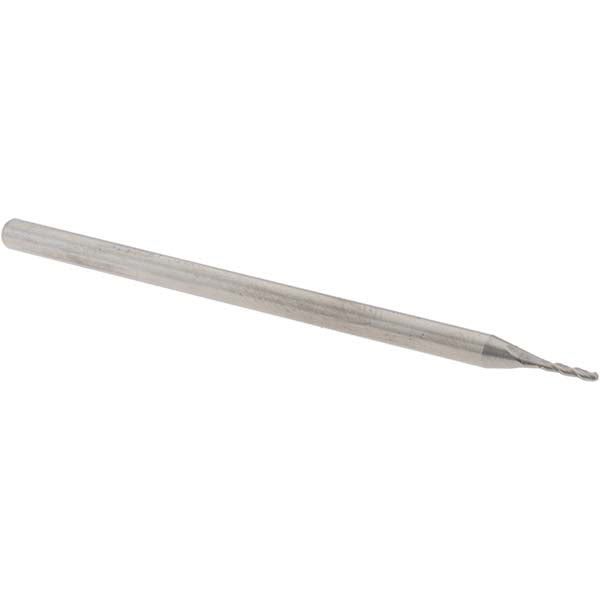 Harvey Tool 12840 Ball End Mill 0.0400" Dia, 0.2000" LOC, 3 Flute, Solid Carbide