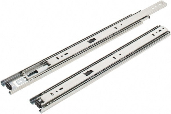 Knape & Vogt 8414P 16 16" Slide Length, 16" Travel Length, Steel Precision Drawer Slide