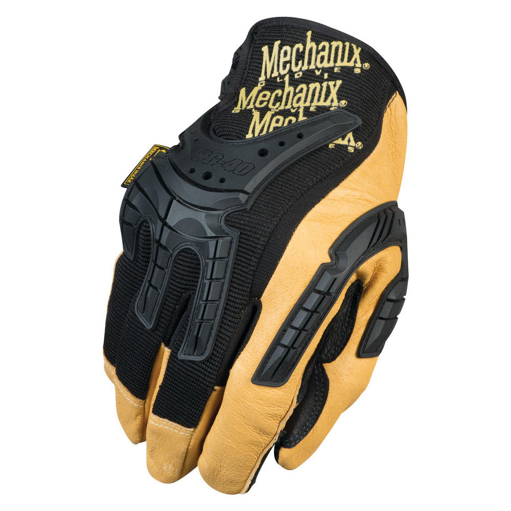 Mechanix Wear CG40-75-010 Gloves Size L, Leather & Thermoplastic Elastomer
