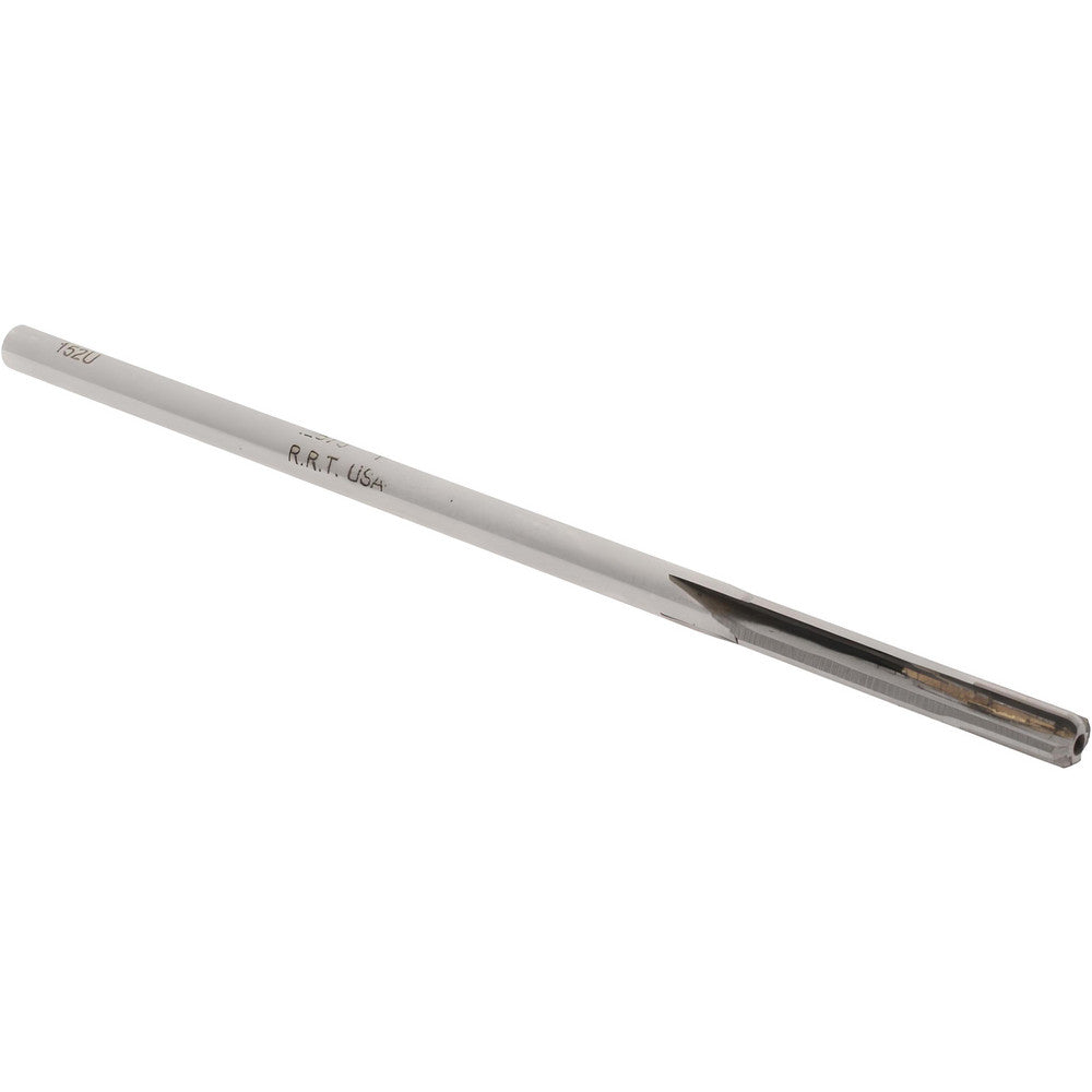 Rock River Tool Inc. 24002570 Chucking Reamer Letter F, 6" OAL, 1-1/2" Flute Length, Straight Flute, Straight-Cylindrical Shank, Carbide-Tipped