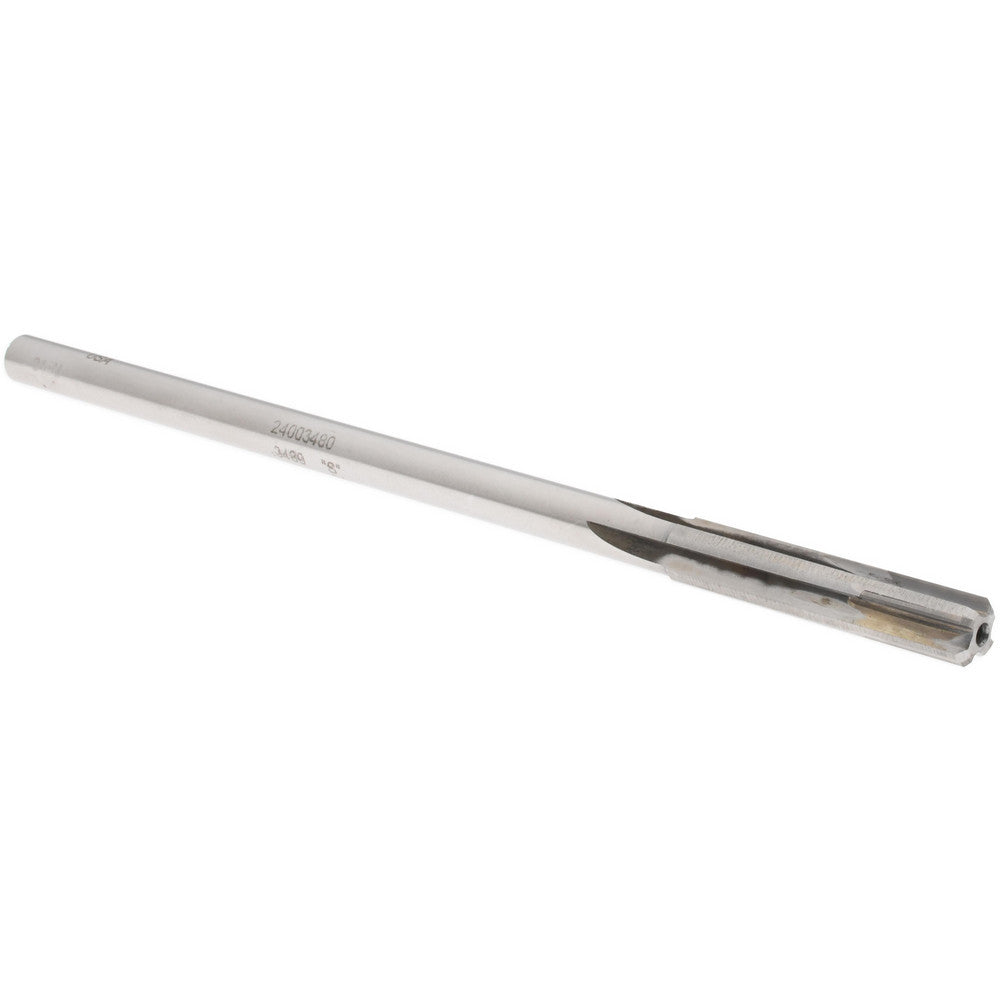 Rock River Tool Inc. 24003480 Chucking Reamer Letter S, 7" OAL, 1-3/4" Flute Length, Straight Flute, Straight-Cylindrical Shank, Carbide-Tipped