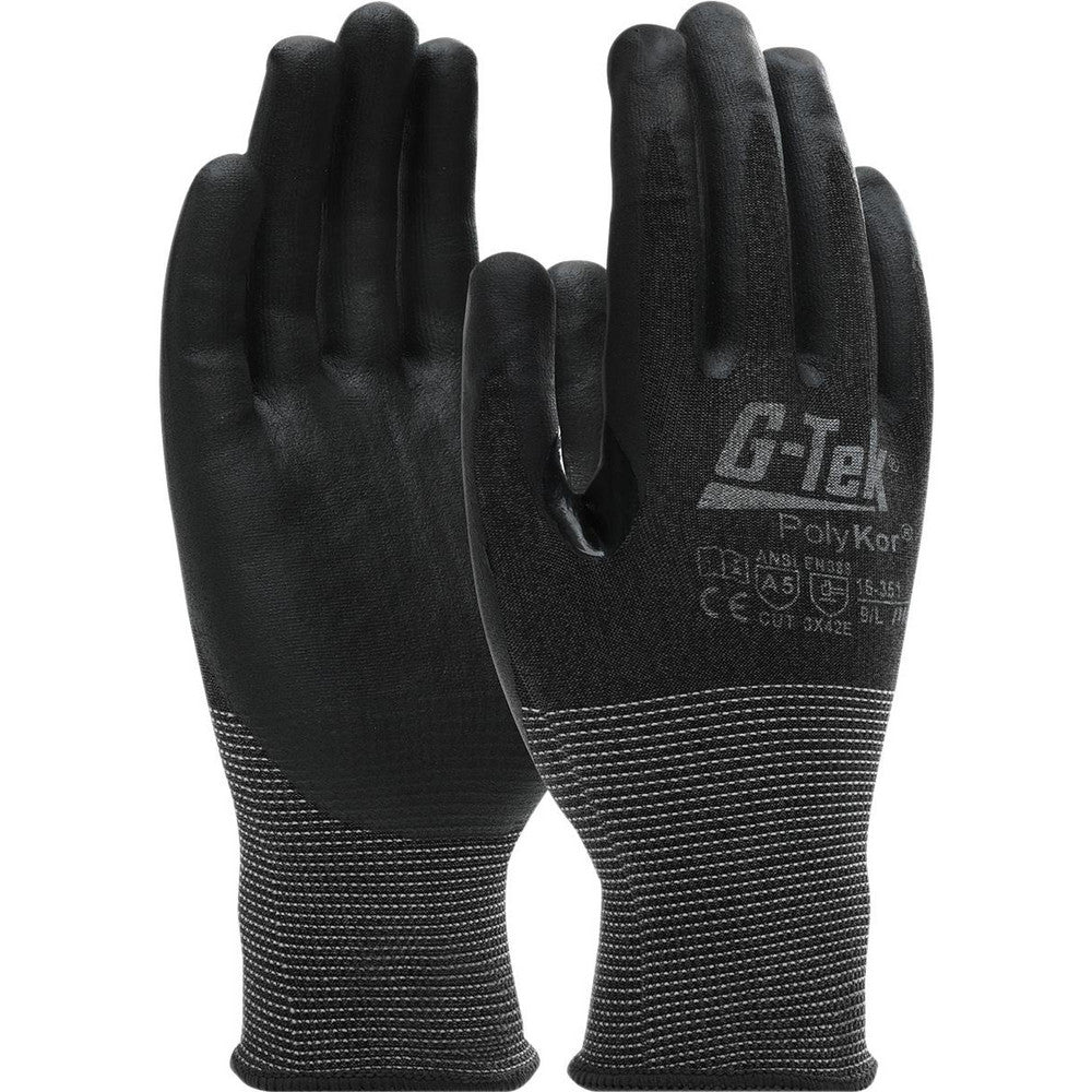 PIP 16-351/M Cut, Puncture & Abrasion-Resistant Gloves G-Tek® 16-351, Size Medium, ANSI Cut A5, ANSI Puncture 3, Nitrile, HPPE & PolyKor