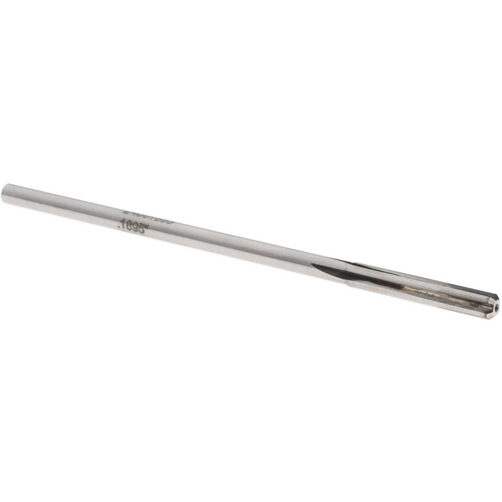 Rock River Tool Inc. 24001895 Chucking Reamer 0.1895" Dia, Straight-Cylindrical Shank, Carbide-Tipped